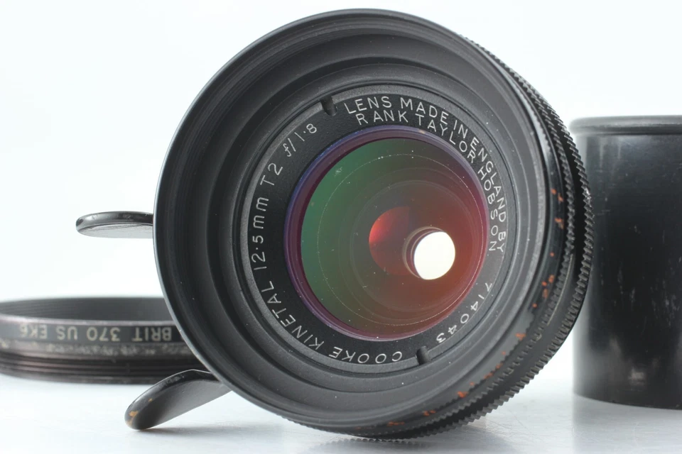 [NEAR MINT] COOKE KINETAL 12.5mm T2 F/1.8 Taylor hobson For Arriflex From JAPAN - Image 1 of 4