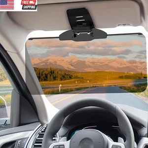 Sun Visor Extender for Car, Upgraded UV400 Polarized Car Visor Extender Sun Bloc - Picture 1 of 7