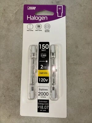 Feit Electric 150Watt/120 Volt Replacement Bulbs - R7 base (New) - Image 1 of 3