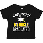 Inctastic Congrats ! Mon oncle diplômé avec casquette T-shirt tout-petit école enfant diplômé