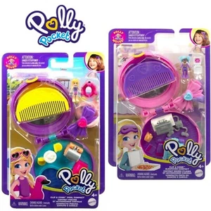 POLLY TASCA MICRO PLAY SET CLIP & PETTINE COMPATTO MINI BAMBOLA ACCESSORIO MATTEL GIOCATTOLO - Foto 1 di 62