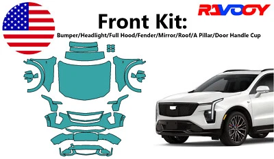 For Cadillac XT4 Sport 2024-2025 Front Paint Protection Film PreCut PPF Kit - Image 1 of 4
