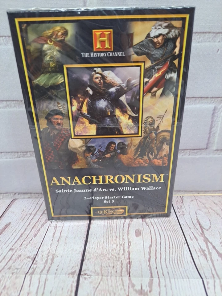 Anachronism Set 3 Joan of Arc Vs. William Wallace 2 Player Starter Game History