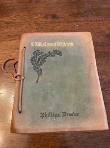 O kleine Stadt Bethlehem Phillips Brooks Buch geschenkt 1924 - Bild 1 von 8