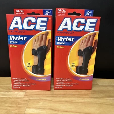 Ace Wrist Brace Deluxe Premium Size LG/XL  Buying Both - Image 1 of 4