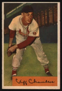 1954 Bowman #126 Cliff Chambers VGEX Cardinals 567802 - Picture 1 of 2
