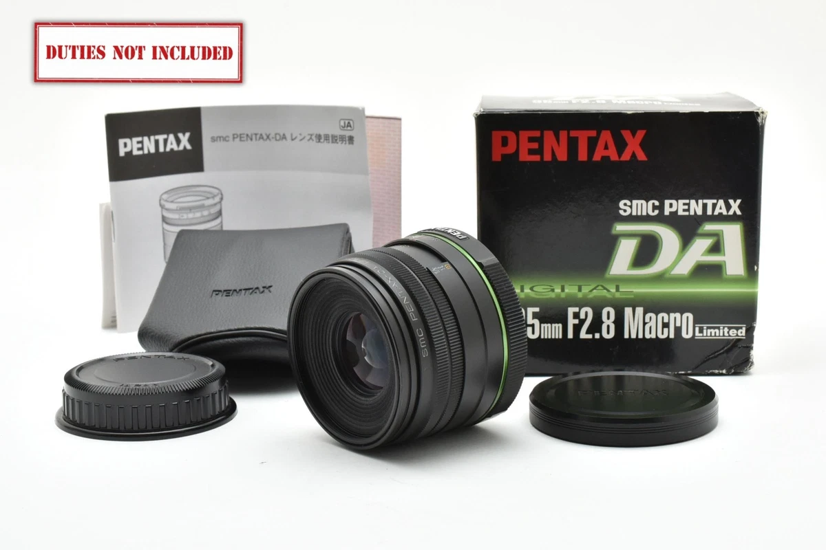 Exc+5 w/Box] SMC Pentax DA 35mm F/2.8 Macro Limited AF Lens From