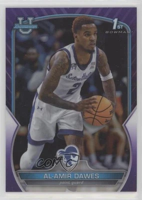 2022-23 Bowman U Chrome Purple Refractor /399 Al-Amir Dawes #63 - Image 1 of 2