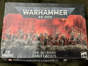Games Workshop Warhammer 40K Chaos Space Marines Chaos Cultists 10 Miniatures - Picture 1 of 2