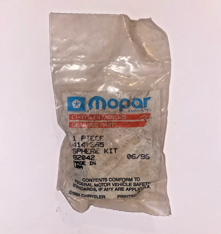 Columna de dirección Mopar 1984-1995 nueva genuina pivote, número de pieza 4147365 Foto 1 de 4