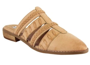Not Rated Pantoletten Damen 11 braune Leder Slipper Booties - Bild 1 von 7
