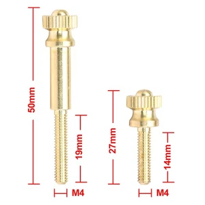 Tornillos piloto ajustadores de tornillo de ralentí para carburador de motocicleta 2 piezas para S&S Super E/G - Imagen 1 de 8