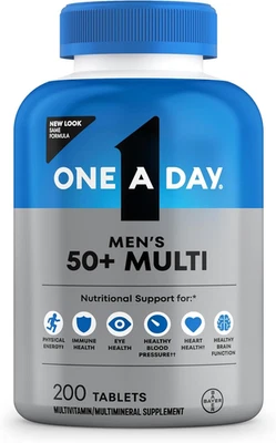 One A Day Men’s 50+ Healthy Advantage Multivitamínico, Multivitamínico para Hombres... Foto 1 de 4