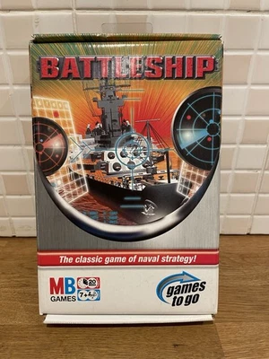Battleship - Games to Go Travel Edition 2005 MB Games Unused - Image 1 of 2