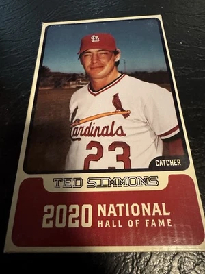 Ted Simmons, Adam Wainwright Bobble head - Imagem 1 de 2