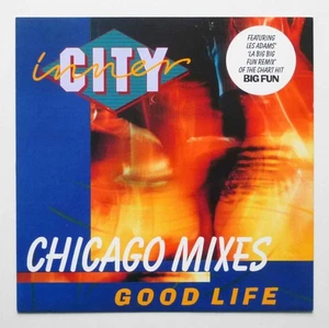 Inner City - Good Life (Chicago Mixes) 12" Vinyl Single. 1st Press. TENR249. EX+ - Picture 1 of 6