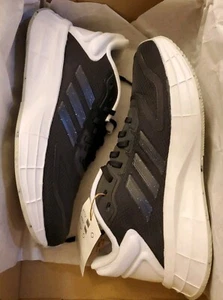 Adidas Duramo 10 Womens Running Shoes Gym Fitness Trainers Black UK 3.5 US 5 NEW - Picture 1 of 4