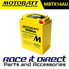 Motobatt Premium Battery for Suzuki LT 250 R QUADRACER 1985-1992 MBTX14AU AGM