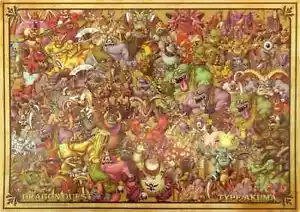 D PP Placemat Dragon Quest Fukubikisho Special ~ Mamono Mure has appeared! Ed~  - Picture 1 of 1