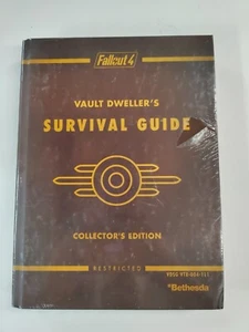NEW Fallout 4 Vault Dweller's Survival Strategy Guide Collector's Edition Rip - Imagen 1 de 6