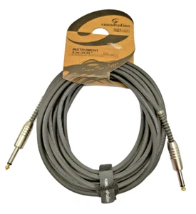 Cavo Strumenti Jack Mono 6,3 mm - Jack Mono 6.3 9 Metri Instrument Cable 9mt - Imagen 1 de 8