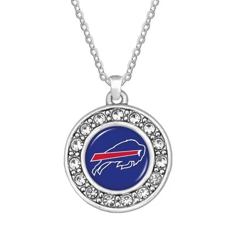 Buffalo Bills Womens Officially Licensed NFL Pendant Necklace Cover