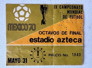 World Cup FIFA Mexico 70 INAUGURAL Game Mexico Vs USSR - Bild 1 von 2