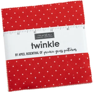 Twinkle Moda Charm Pack 42 100% Cotton 5" Precut Fabric Quilt Squares - Picture 1 of 2