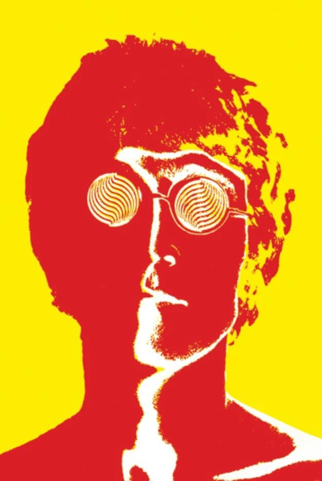 Beatles John Lennon Andy Warhol Style 24x36 Poster- Pop Music Rock Home Decor - Image 1 of 4