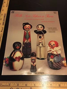 Volkskunst nimmt eine Wendung von Sherry Robinson 25 Turnings Tole Malerei Serie Buch  - Bild 1 von 3