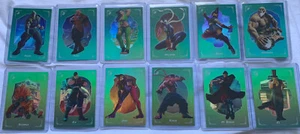 2023 Cardsmiths Street Fighter Series 1 CONVENTION EXCLUSIVE GREEN HOLO FOIL - Picture 1 of 2