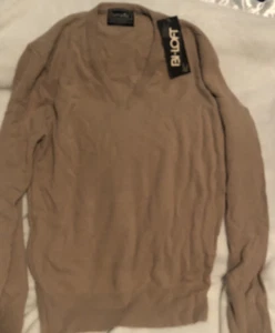 Vintage Bernette Bi-loft Sweater Large Brown Sh1 - Picture 1 of 4