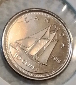 Canadian Dime 0011225 2018 - Imagen 1 de 4