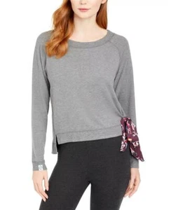 Vera Bradley Damen-Pyjama-Sweatshirt anthrazit Sonoma French Frottee kurz geschnitten Größe L - Bild 1 von 3