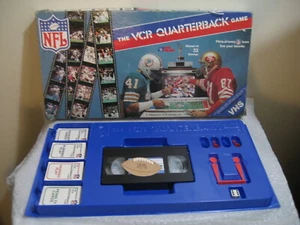 THE VCR QUARTERBACK GAME 1986 vintage original box, good condition - Picture 1 of 2