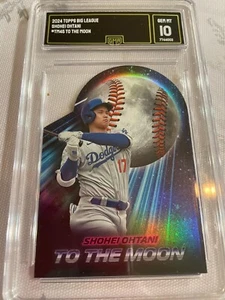 Shohei Ohtani Dodgers 2024 Topps Big League to the Moon troquelado # TM45 GRADO 10 - Imagen 1 de 2