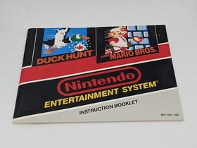 [NES] Super Mario Bros. / Duck Hunt，Nintendo Entertainment System Manual Booklet