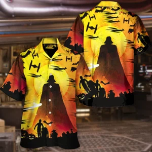Star Wars Darth Vader Halloween 3D Hawaii Shirt ALL OVER PRINT BEST PRICE - Picture 1 of 3