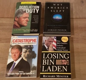 Bill Clinton and September 11 books Lot of 4 books. (B2) - Picture 1 of 9