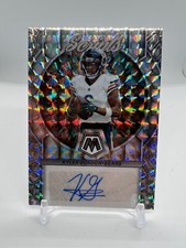 Kyler Gordon Auto 2023 Panini Mosaic Scripts Silver Mosaic Prizm Bears Card #S8
