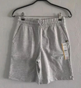 Wonder Nation Boys French Terry Heather Gray Shorts Pants Size L 10-12 Brand New - Picture 1 of 7