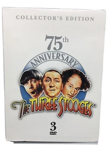 The Three Stooges Collector's Edition 75Th Anniversary DVD Set 3 Disk Set - Picture 1 of 9