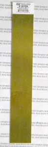 K & S 8239 .025 x 2 (.64 x 50.80mm) Brass Strip (Pk1) - Picture 1 of 1