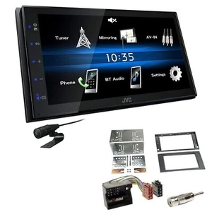 JVC Autoradio Touchscreen Bluetooth USB für Ford C-Max 2003-2007 schwarz - Bild 1 von 5