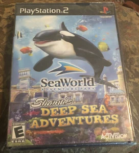 SeaWorld Shamu's Deep Sea Adventures Sony PlayStation 2 2005 PS2 NEW Sealed Game - Picture 1 of 2