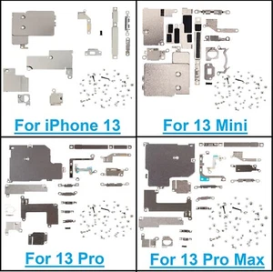 Bracket Screws Set Heat Shield Metal Inner Brackets For iPhone 13 Pro Max Mini - Picture 1 of 5