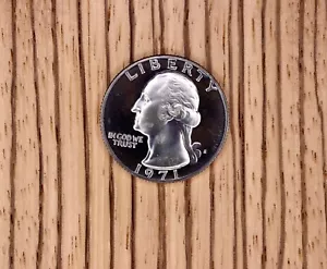 United States 1971-S Proof Washington Quarter BU/MS #ME - Picture 1 of 2