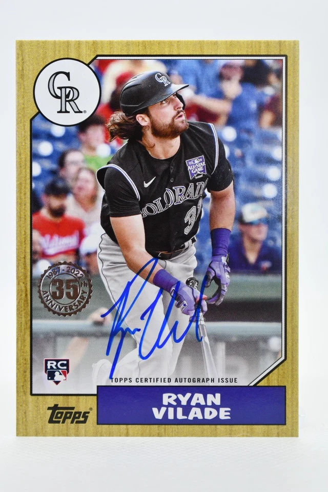 2022 Topps Series 2 1987 Auto Card 87BA-xxx - you pick from list - Image 1 of 1