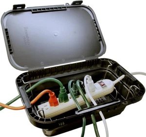 Outdoor Electrical Box Waterproof Extension Cord Cover Weatherproof, Protect ... - Picture 1 of 10