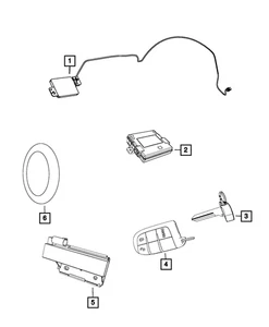 Genuine Mopar Hub Receiver 68217462AF - Picture 1 of 1